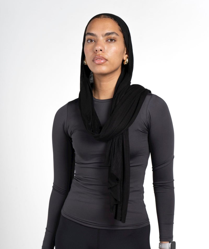 Beyond Women's Dark grey Basic long sleeve top - Image 1